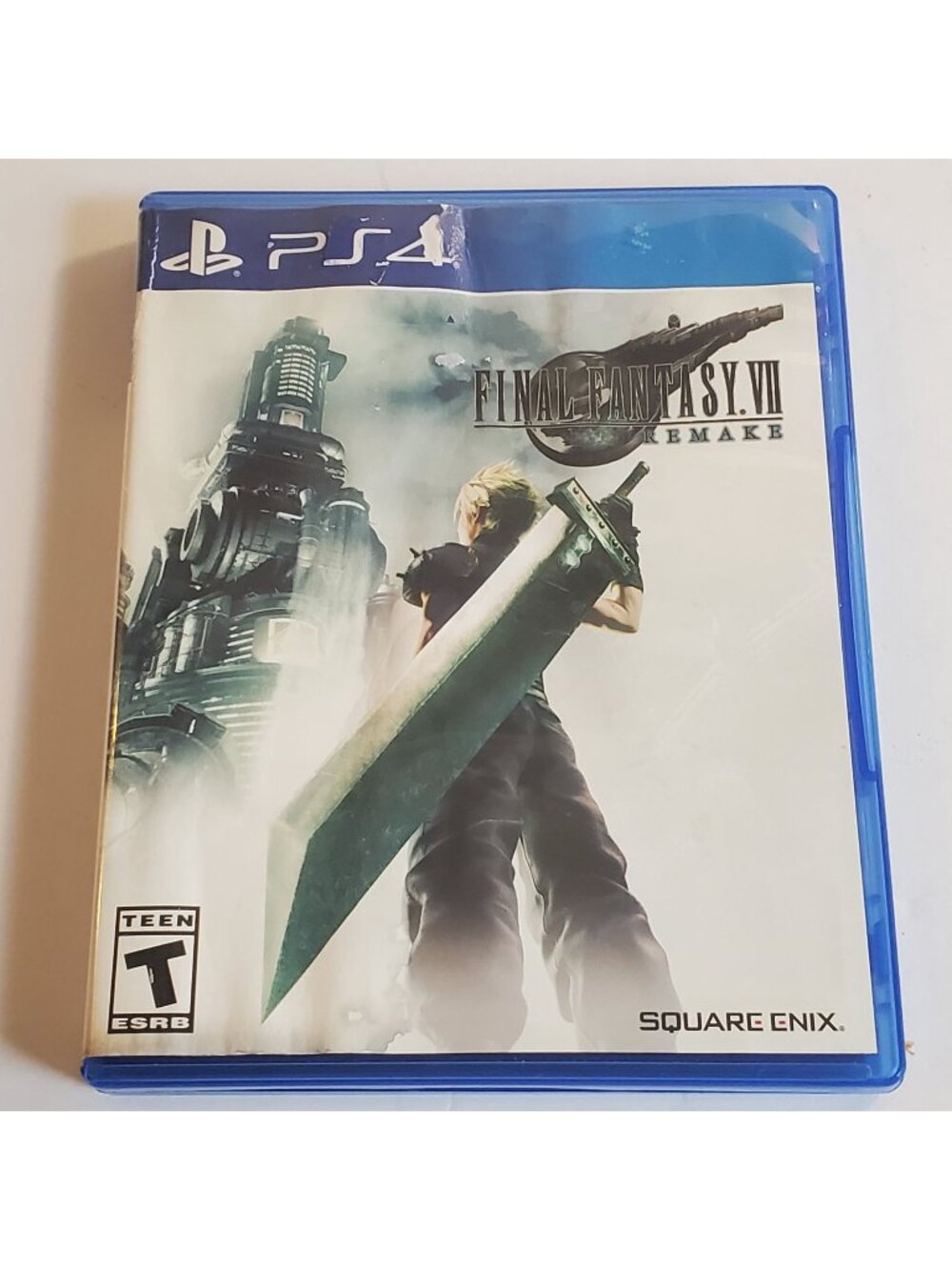 Final Fantasy VII Remake Playstation 4 Final Fantasy 7 PS4 2020 Game w/ Case